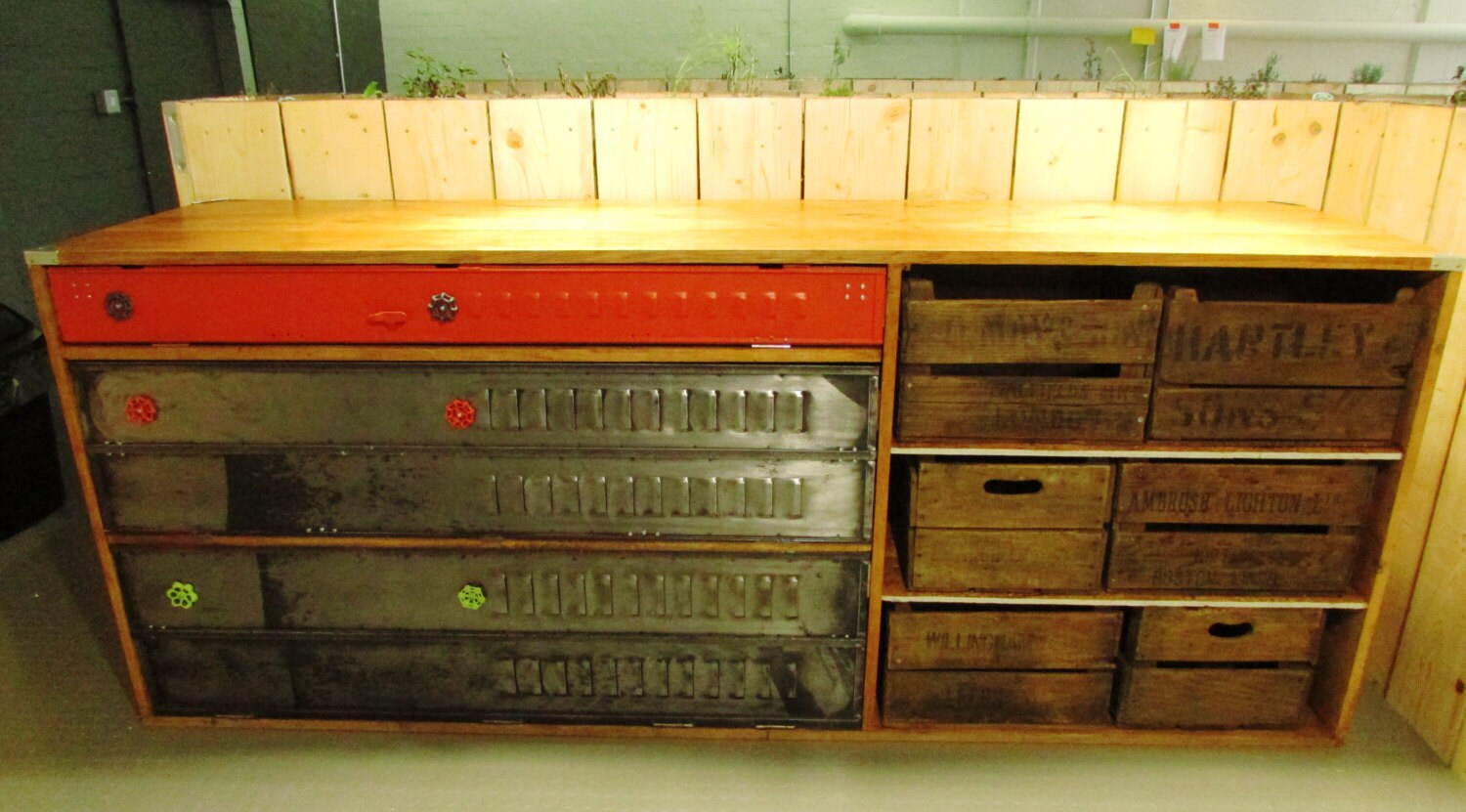 Bespoke Vintage Industrial sideboard kitchen by TheRetroStationUK