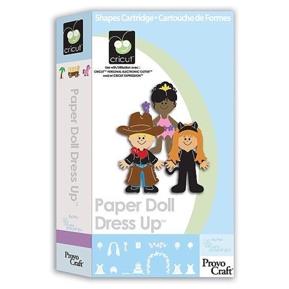 NEW Cricut Cartridge Paper Doll Dress Up