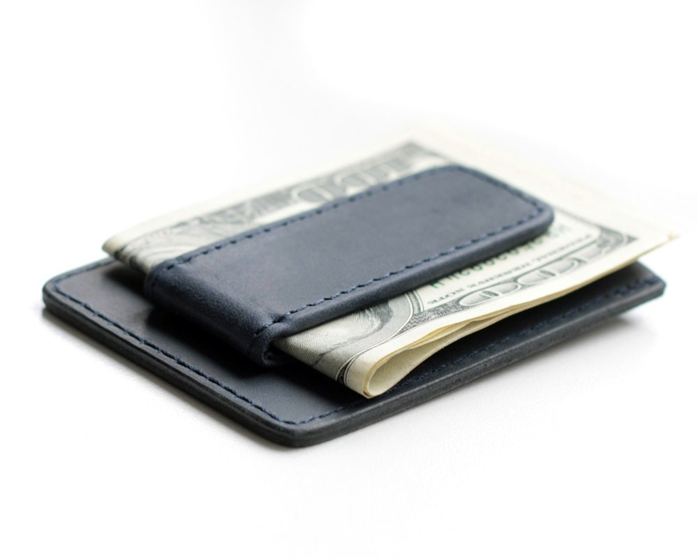 personalized mens money clip wallet