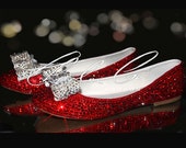 crystal ballet pumps