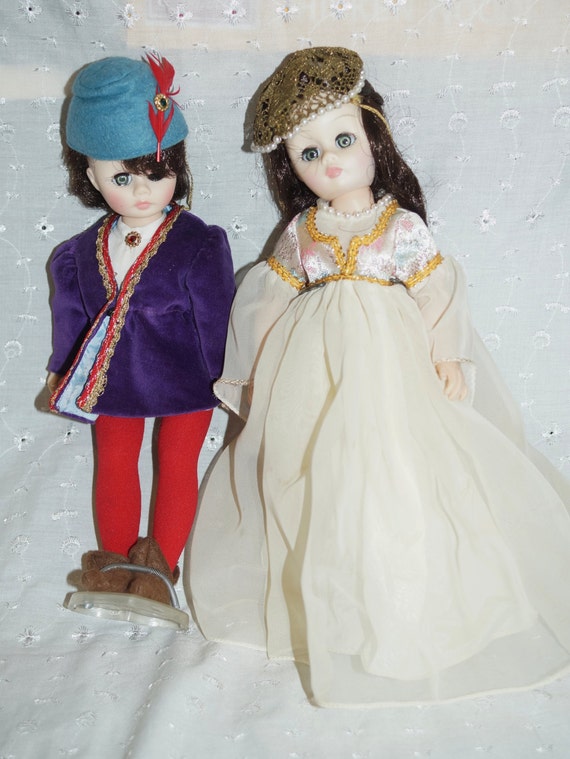 Vintage Madame Alexander Romeo & Juliet 12 Dolls