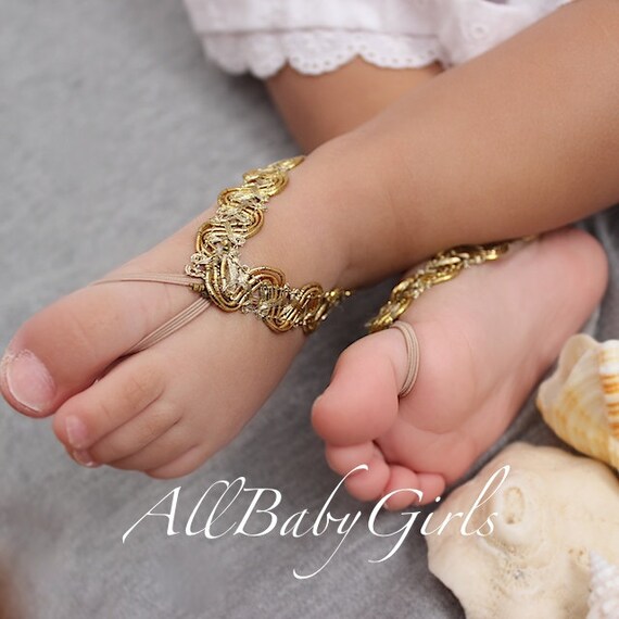Angel Barefoot Sandals, Baby Sandals, Baby Barefoot Sandals, Barefoot ...