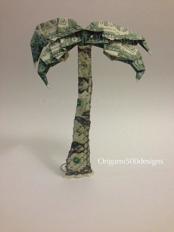 dollar bill origami tree