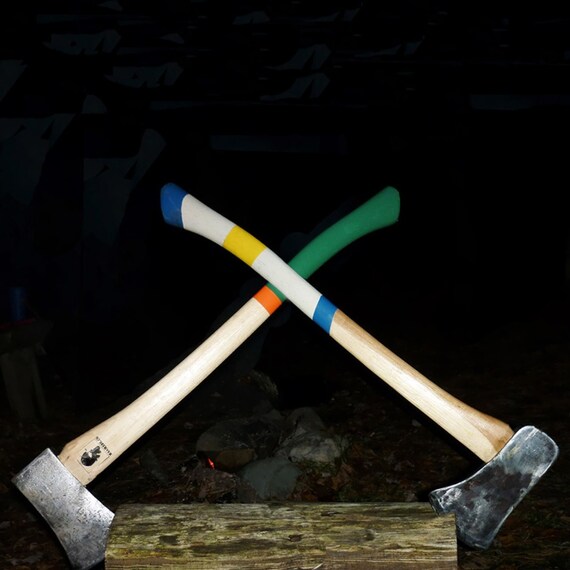 Custom Axe Made in USA Outdoor Awesomeness by ManMadeCo on Etsy