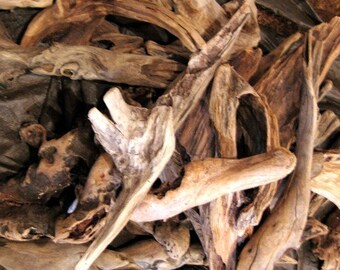 Driftwood 20 Beautiful Pieces 5 to 12 inches long Bulk
