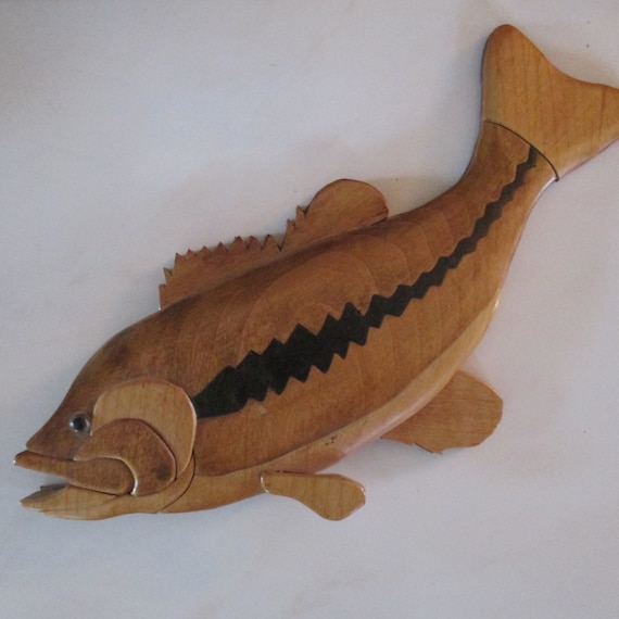 Items similar to Fish Intarsia wood project on Etsy