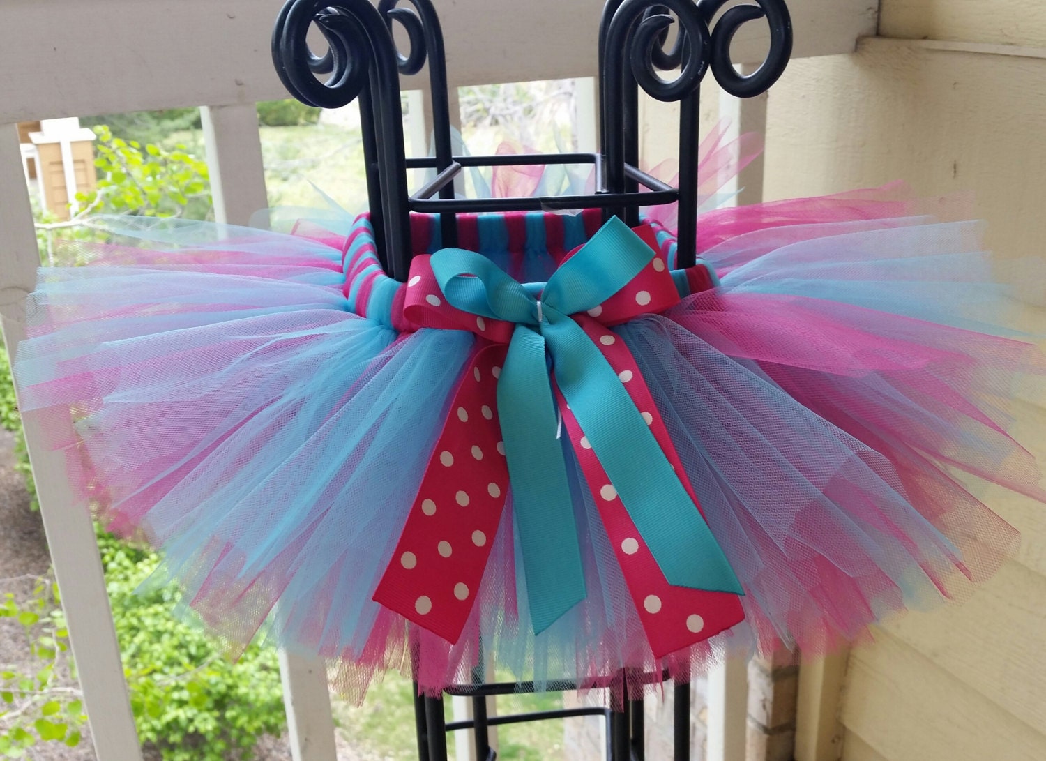 pink and blue tutu by Tutusbyleann on Etsy