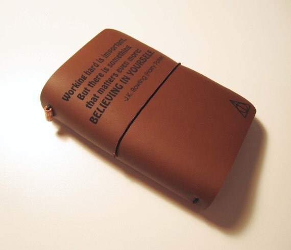 refillable journal cover