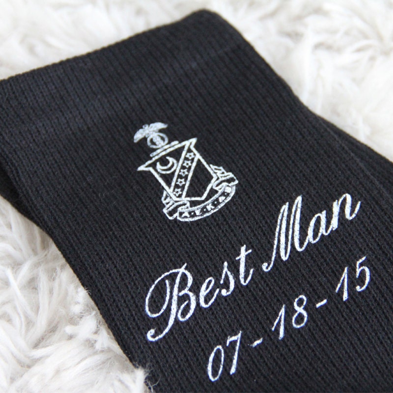 Fraternity Crest / Coat of Arms Wedding Party by shopsockprints