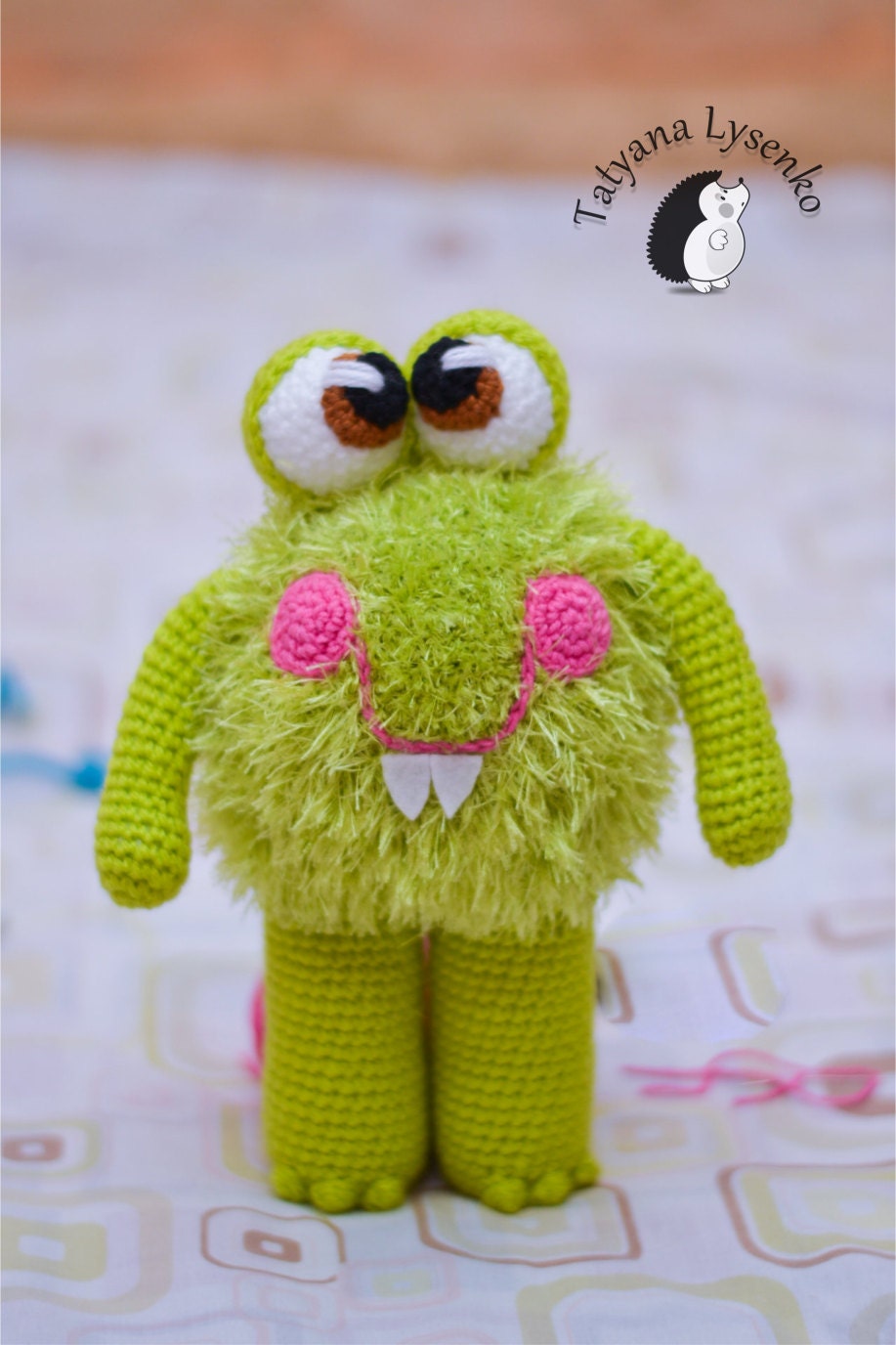 CROCHET PATTERN Monster