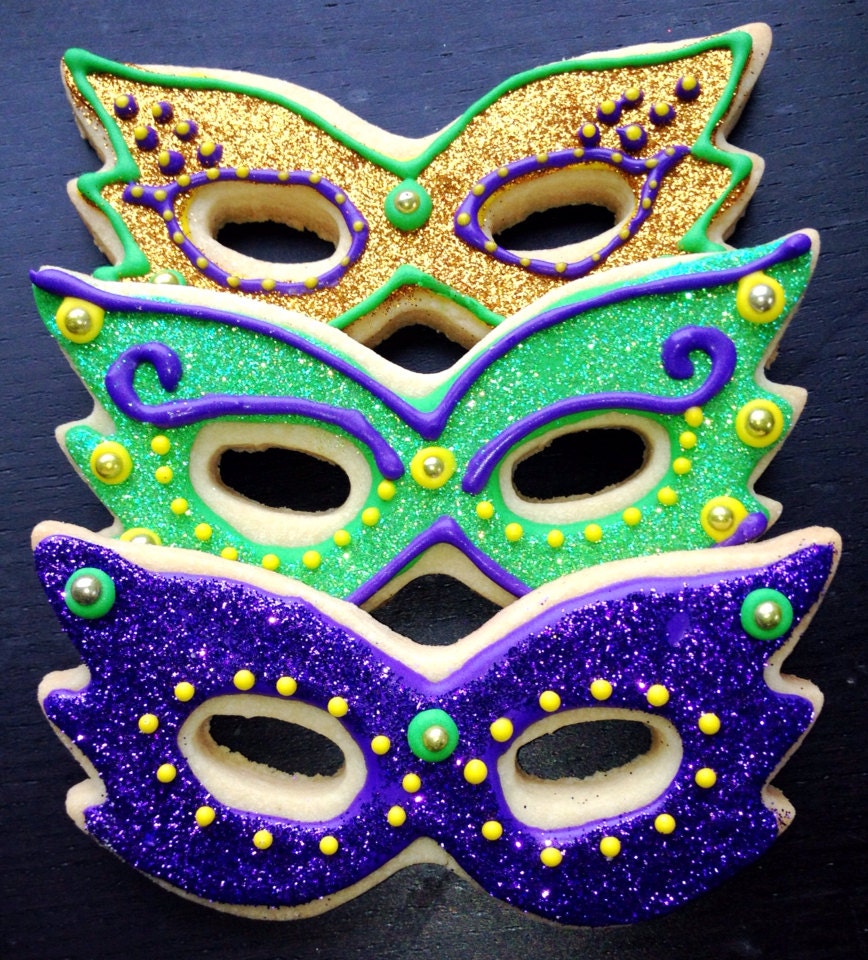 mardi gras cookie cutter