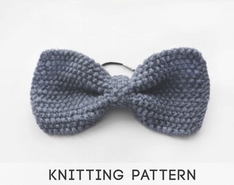 Popular items for knit bow tie on Etsy