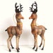 plastic deer figurine