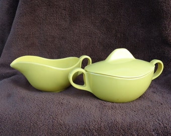 Melmac Sugar and Creamer