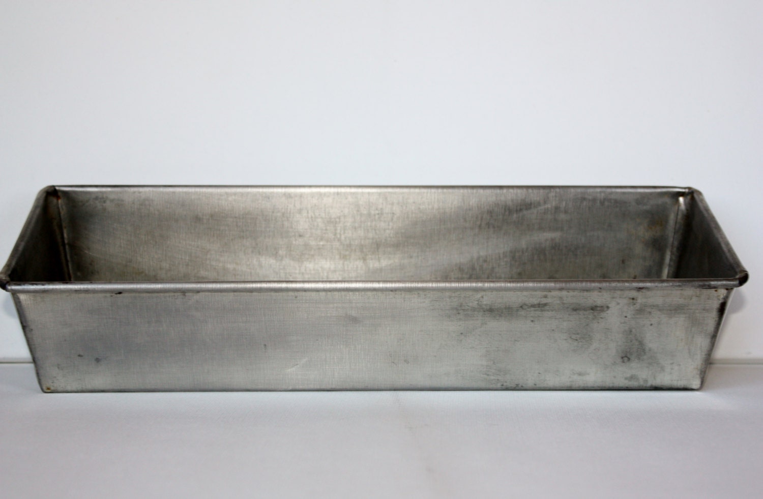 Vintage Metal Bake King Long Loaf Pan Housewares Baking