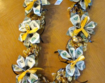 graduation money candy lei