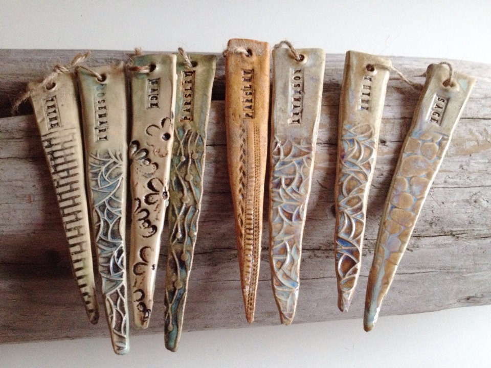 Ceramic Herb Garden Marker