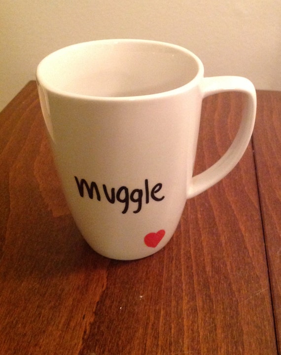Harry Potter Muggle mug by TwentySevenThings on Etsy