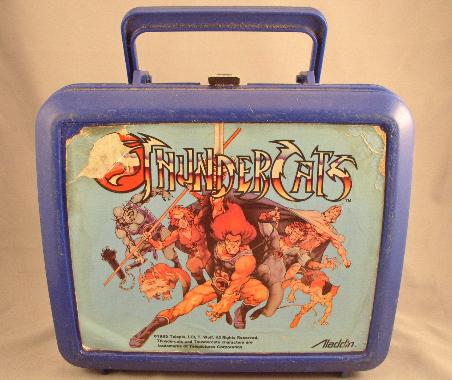 thundercats metal lunch box