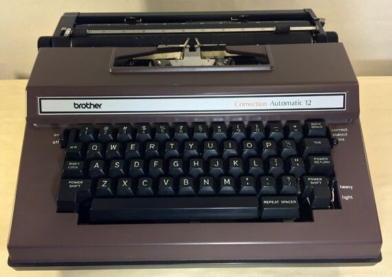 Vintage Brother Model 3800 Typewriter