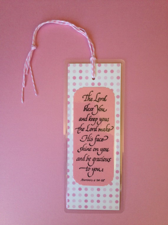Items similar to christian bookmark christian bookmark bible verse 