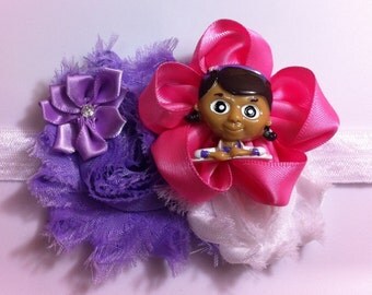 Doc mcstuffins headband/ doc mc stuffin/ Disney headband/ / princess headband/ Dottie McStuffins