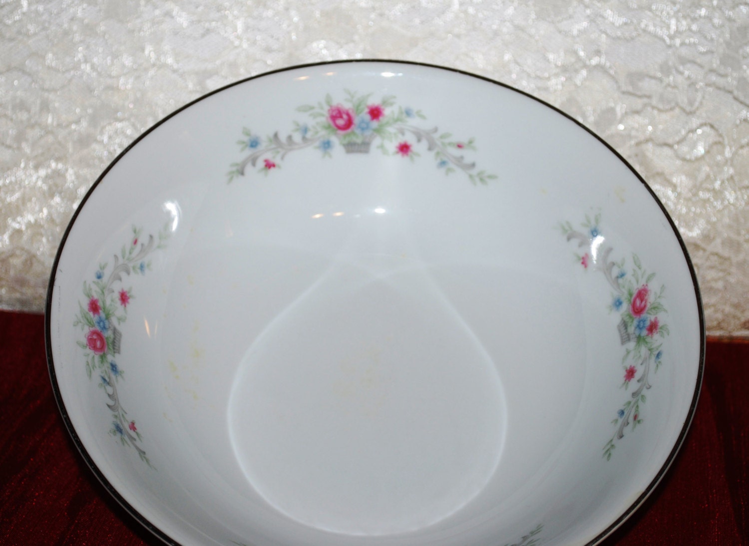 Florentine China Japan Fantasia Pattern Round by KarolynsKeepsakes