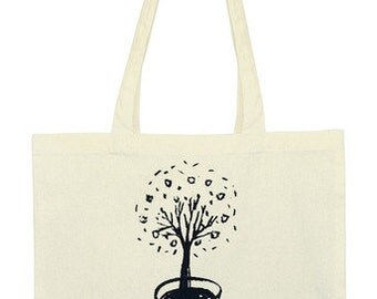 Fairtrade Coffee Tree Cotton Tote Bag