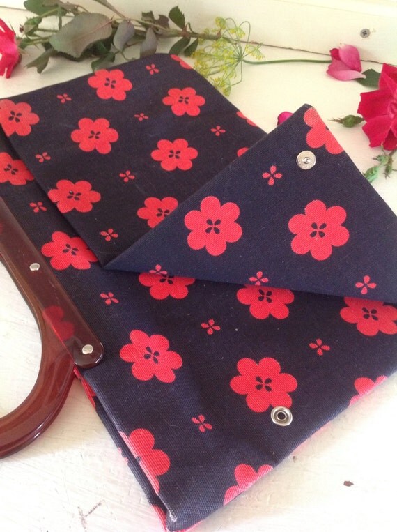 Large Vintage ToteVintage Gift BagBeach ToteVintage by ReDigIt