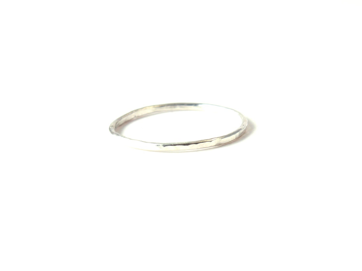 Hammered RingClassic Silver RingMidi RingStack RingSkinny