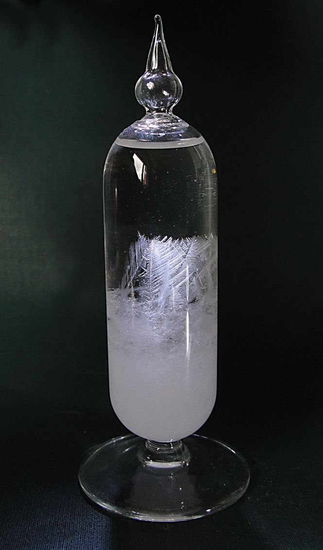 Stormglass Weatherglass Barometer Fitzroy Steampunk