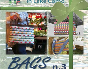 NTmaglia BAGS N.3, crochet pattern collection (.pdf)
