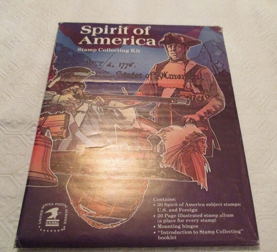 Spirit of America USPS Stamp Collecting Kit 924