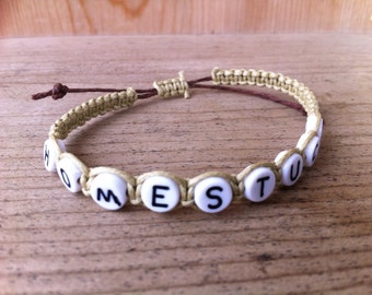 Homestuck Adjustable Macrame Bracelet