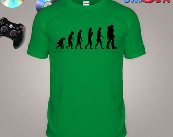 Video Game Inspired T-shirt Spartan Halo Evolution Tshirt