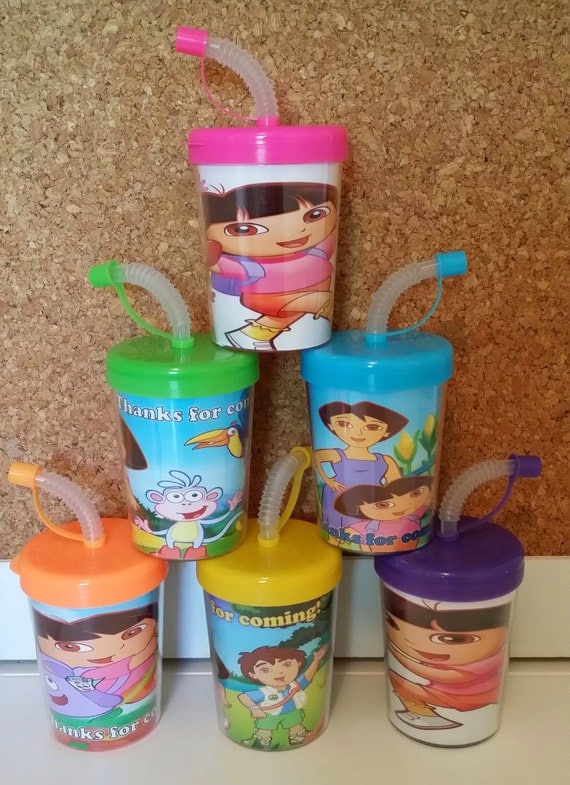 Dora the Explorer Party Favor Cups by PartyFavorCups4u on Etsy