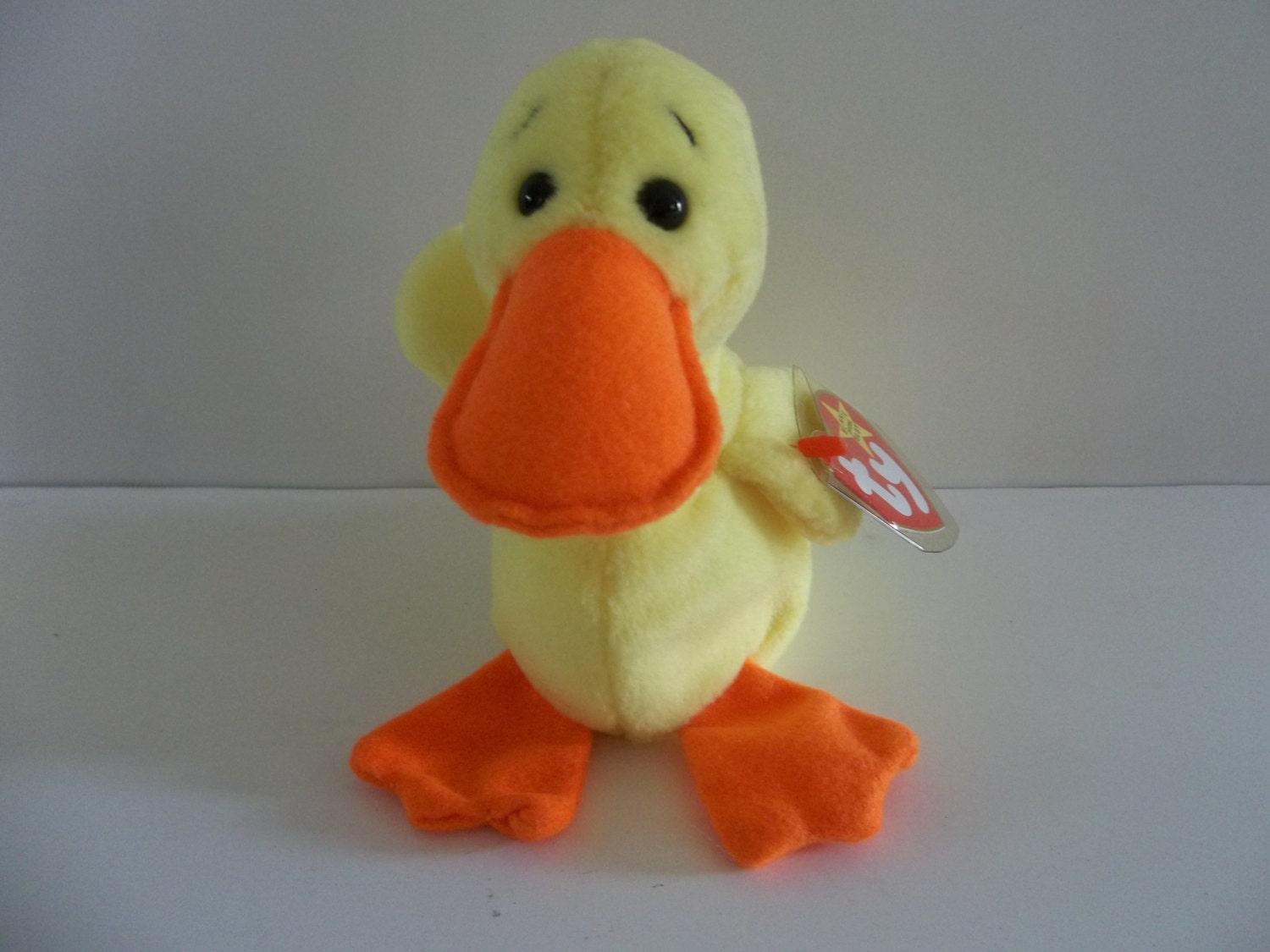 Vintage Quakers the Duck Ty Beanie Baby 1994 by TheRemains on Etsy