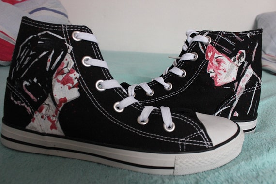 My Chemical Romance Shoes by ShadowMoses on Etsy