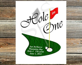 Hole in One Golf Display Case