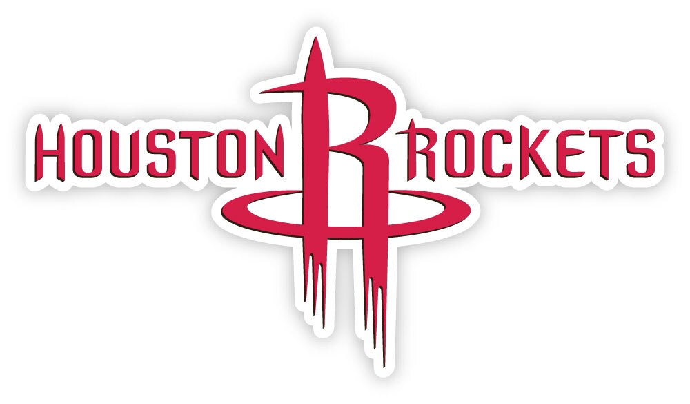 Houston Rockets Logo NBA Basketball sticker decal 6 by stickersmix