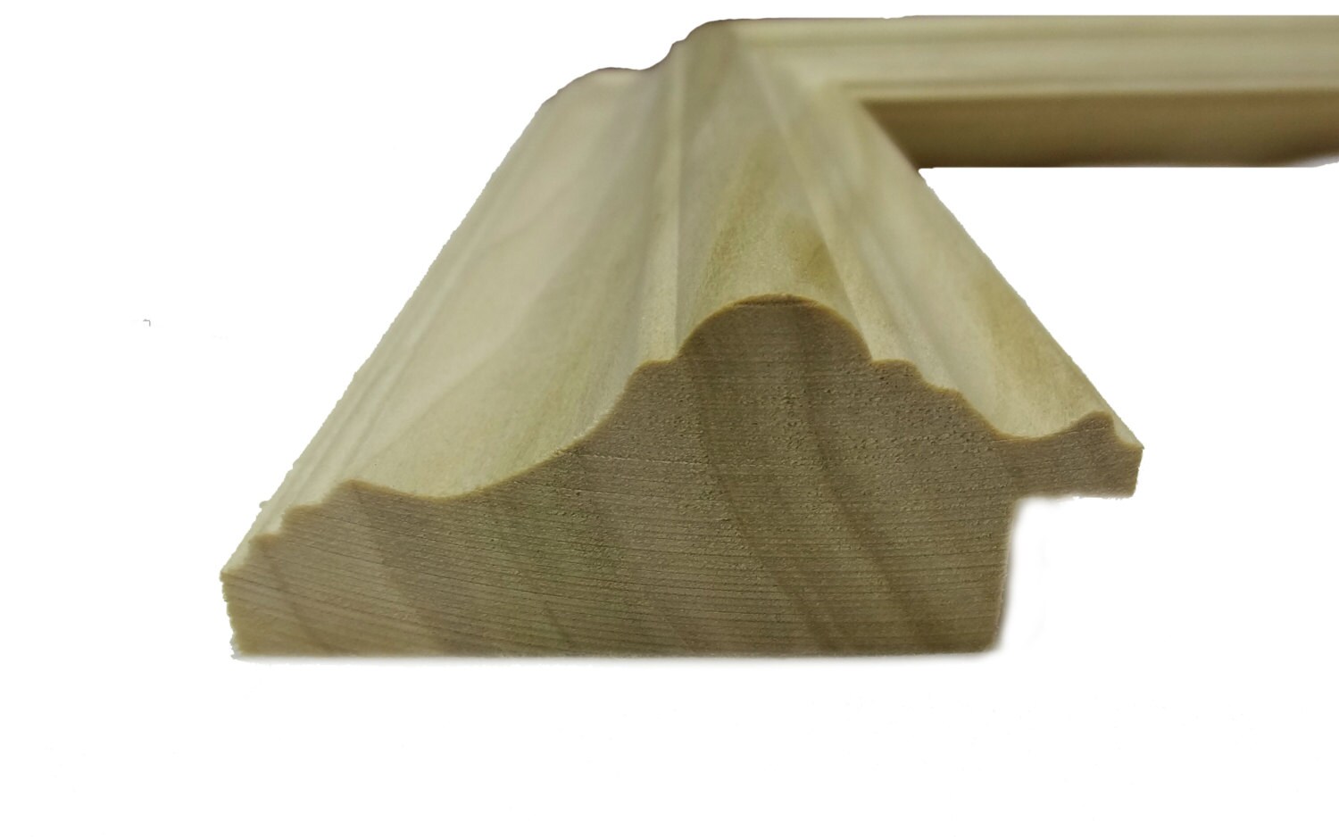 Raw poplar picture frame moulding Poplar by SmithFrameMoulding