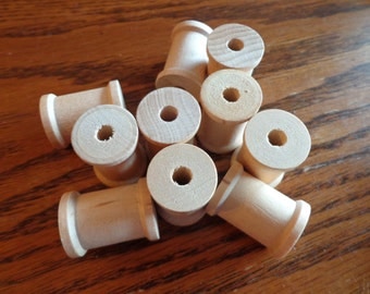 Unfinished Wooden Spool #2