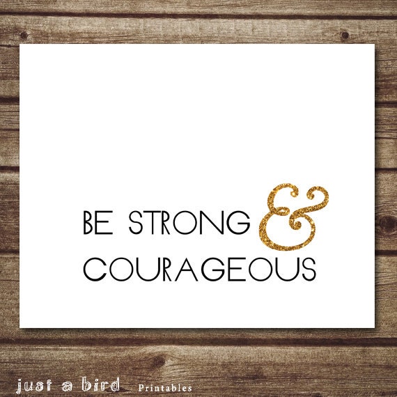 Download Courageous Resolution Print Pdf