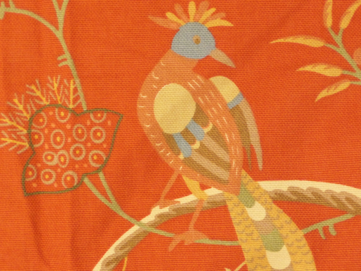 Thibaut Bird Animal Floral Yardage Fabric by Fabricsamples10