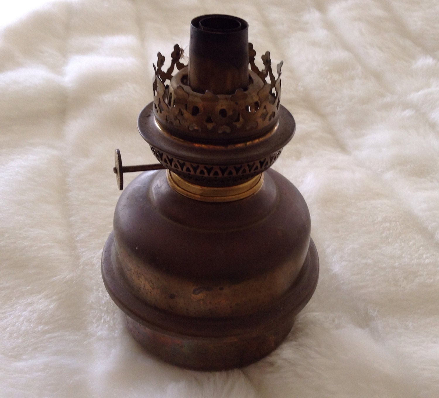 Antique Kerosene Lamp From The 1930's by FrancescasFavorites