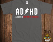Popular items for adhd tshirt on Etsy