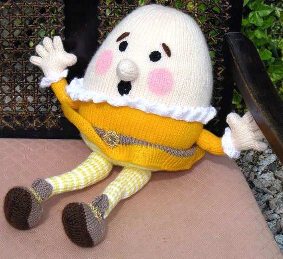 stuffed humpty dumpty doll