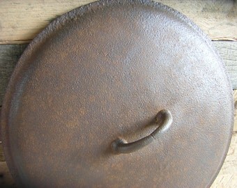 Cast iron lid