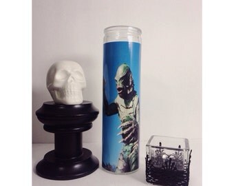 Universal Monsters The Creature from the Black Lagoon Horror Prayer Candle