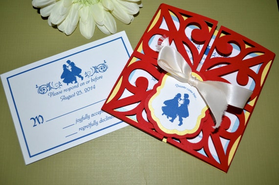 Snow White Themed Wedding Invitations 8